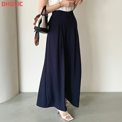 [メガ割りSALE]ツータックワイドスラックス