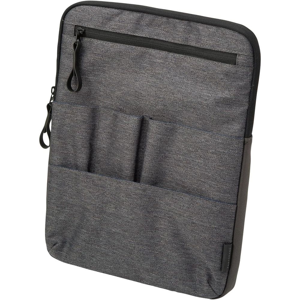 （まとめ買い）ビジネス収納 FASTORAGE バッグインバッグ 14インチ グレー FS107GY [x3]