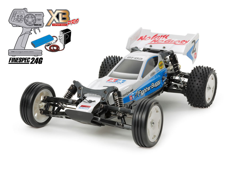 タミヤ 1/10 電動RC完成セット2.4GHz XB ネオ・マイティフロッグ (DT-03シャーシ)【57872】 ラジコン T 57872 XBネオマイティフロック