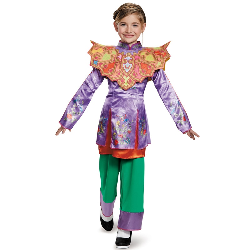 コスプレ 仮装 アリス アジアンルック クラシック 女の子用 M(7-8) 【 コスプレ 衣装 ハロウィン 仮装 コスチューム 子供 アニメ ディズニー グッズ キッズ 不思議の国のアリス 公式 パー