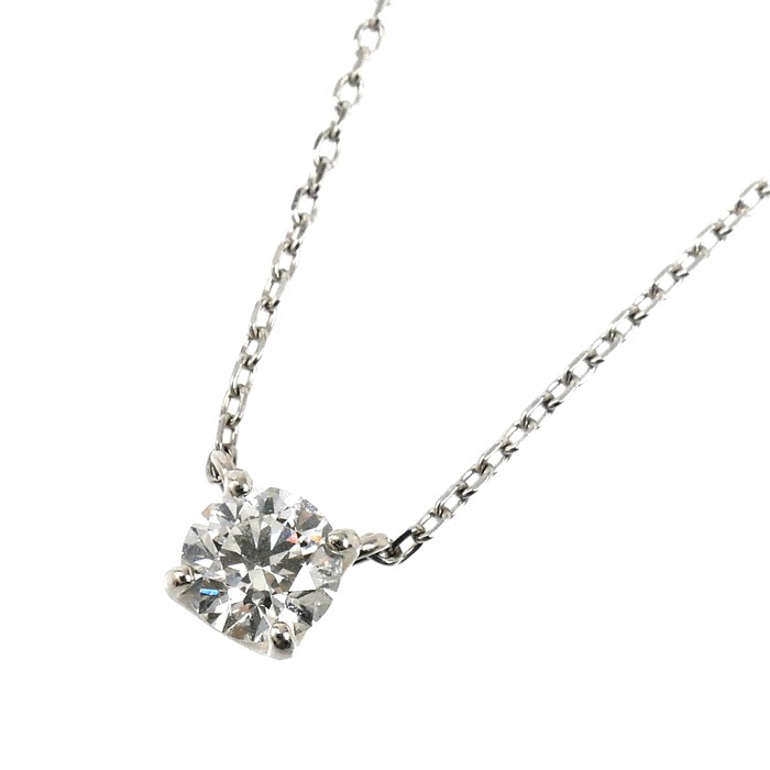 Vendome Aoyama ヴァンドーム青山 Pt900プラチナ Pt850プラチナ キャトル ネックレス APVN161343DI ダイヤモンド0.275ct 1.9g -43cm フリーチェーン