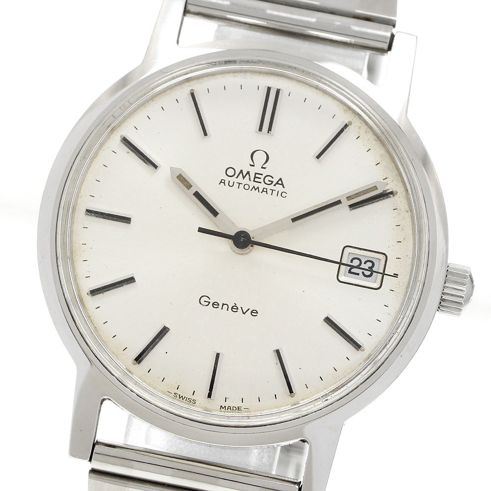 オメガ OMEGA 166.0163 ジュネーブ デイト Cal.1012 自動巻き メンズ _960268【中古】
