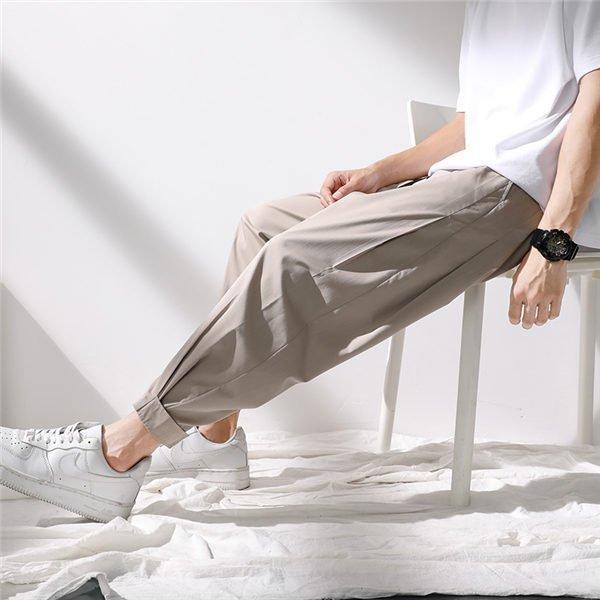 チノパン メンズ スラックス スツパンツ 通勤用パンツ 夏ズボン 涼しいズボン ドライパンツ スリムビジネスパンツ 小尻 薄手 お兄系 春夏