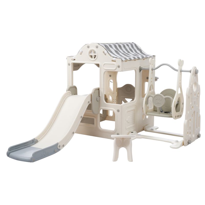 大型遊具 滑り台 ブランコ ボール遊び プレーハウス ベビーサークル 扉付き おもちゃ パネル付き チェア付き ベビーゲート ベビーフェンス プレイヤード 室内遊具 すべりだい 屋内 家庭用 子供 キ