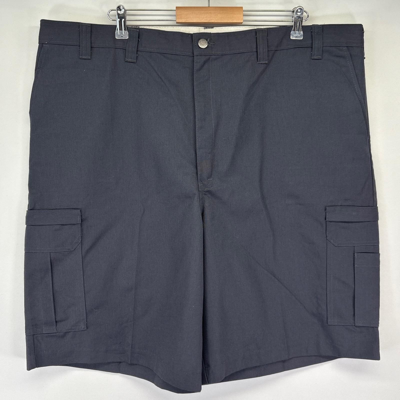 古着 美品 ショートパンツ デッドストック タグ付き ハーフ 半ズボン 短パン 大きいサイズ 46 ダークグレー メンズ