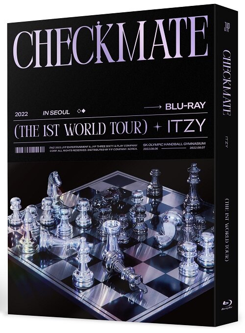 [未開封新品] Blu-ray 2022 ITZY THE 1ST WORLD TOUR in SEOUL Blu FF Company