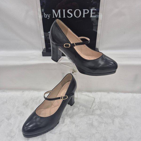 By 女性 メリージェーン パンプス 112HT431SS010 BLACK 3 JJ