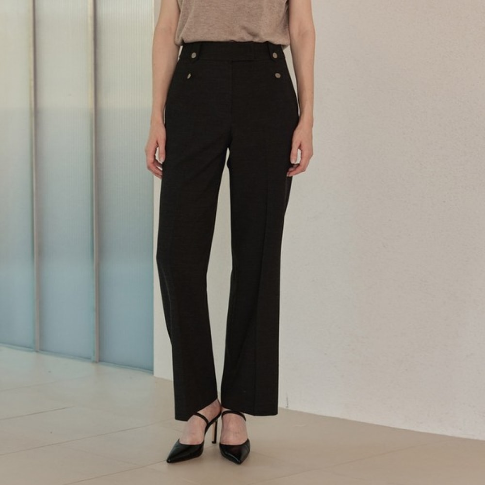 (リアーナニューヨーク) ボタンポイントセミワイドパンツ RRHWPT020