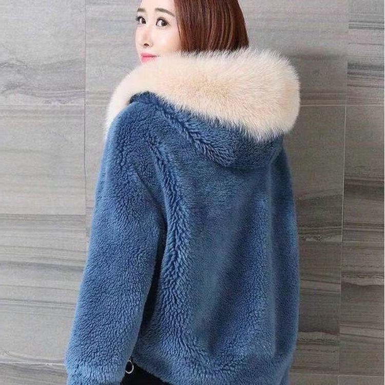 新入庫 ファーコート カシミヤ ミンクカシミアコートレディース 冬 40代 新品 エコファーコート ショート丈 フード付きウール毛皮コート モコモコ 暖かいアウター