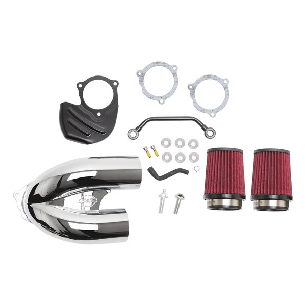 チューンドインダクション エアクリーナーキット クローム 170-0566A