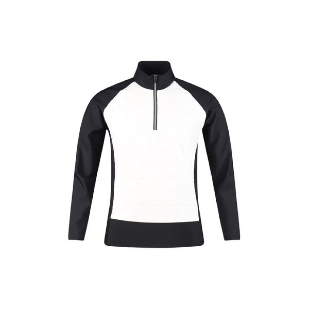 (Luxgolf) ラックスゴルフマスターベアメンズハーフジップアップ起毛スクエアキルトプルオーバー MS3W1118 5,550円