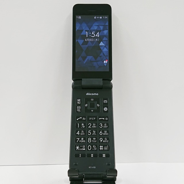 DIGNO ケータイ ベーシック KY-41B ドコモ ブラック 送料無料 本体 c09024 【中古】