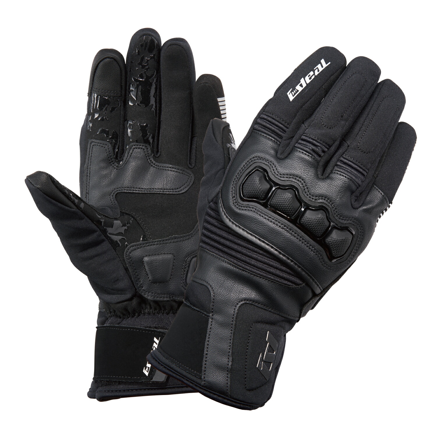 山城(yamashiro) IDEAL アイディール バイク用 グローブ 秋冬モデル ID-115 アクシス-EX ブラック Mサイズ ID115/BK/M 5,685円