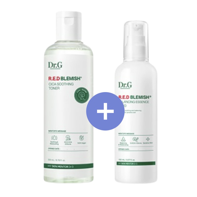 レッド ブレミッシュ シカ スージング トナー 200ml + エッセンス フルイド 150ml