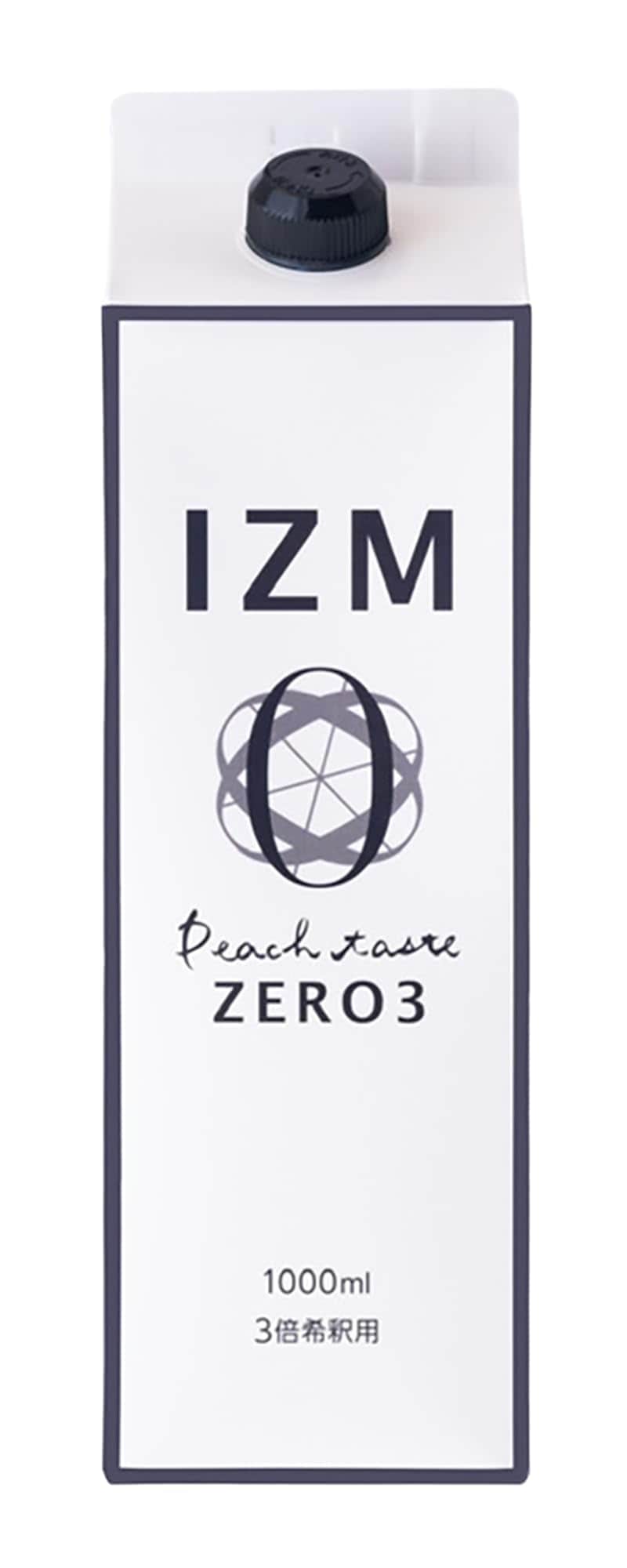 酵素ドリンク IZM ZERO3 イズム ゼロスリー カロリーゼロ PEACH TASTE ピーチ味 1000ml