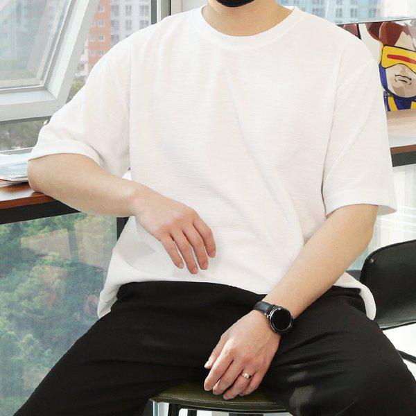WWO メンズ ビッグサイズ ブリーズ ライト ラウンドネック 半袖Tシャツ