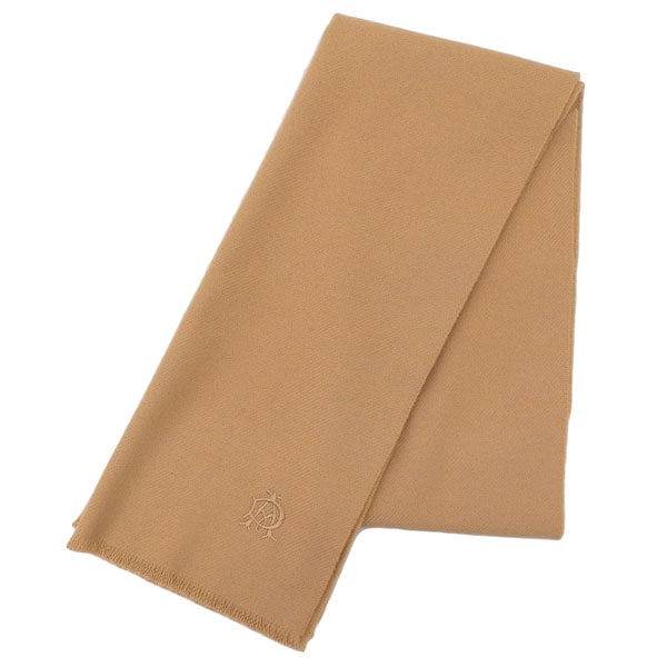 ダンヒル マフラー ストール メンズ カシミヤ100% ライトブラウン 170cm x 38cm RP0080X dunhill rp0080x