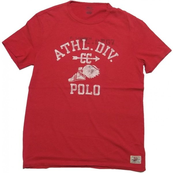 半袖 プリント Tシャツ レッド PR2-881 5,863円