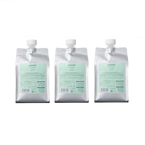 【3個セット】プロエディット ケアワークス ヘアトリートメント 1000ml ソフトフィット