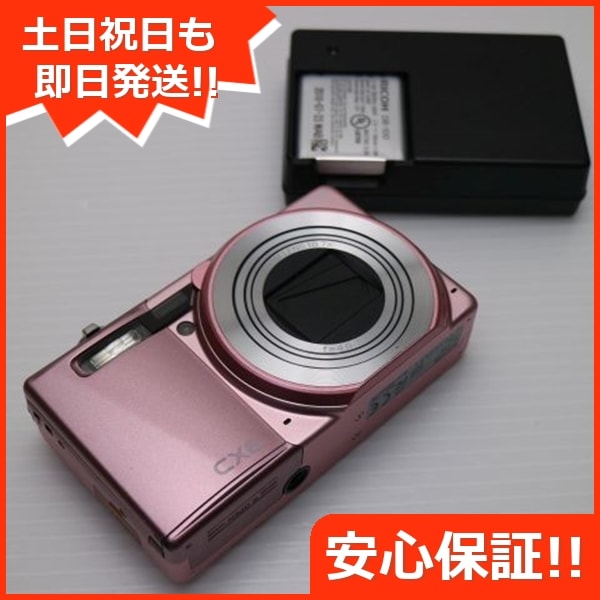 美品 CX6 ピンク デジカメ RICOH 261