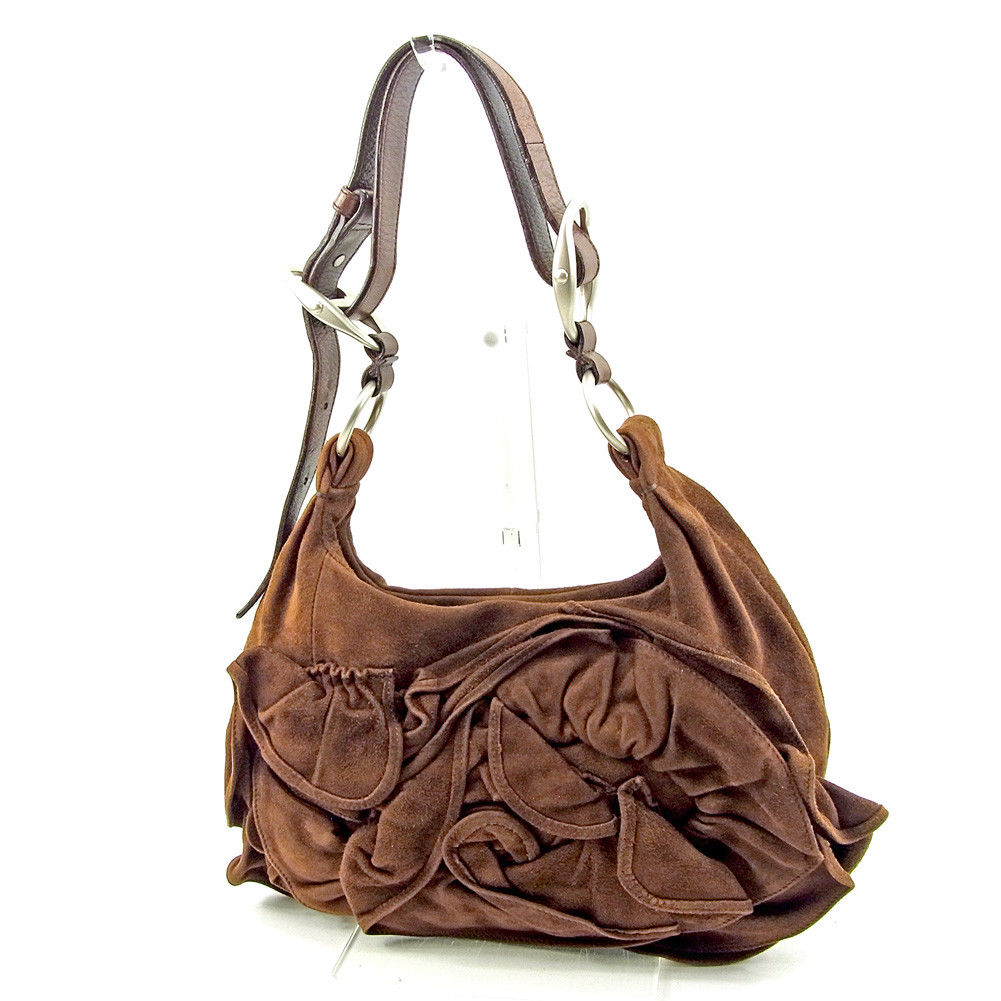 ショルダーバッグ ワンショルダー ナジャ ブラウン 中古