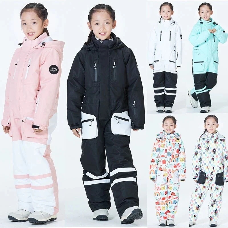 子供用スノーボードウェア スキーウェア 暖かい