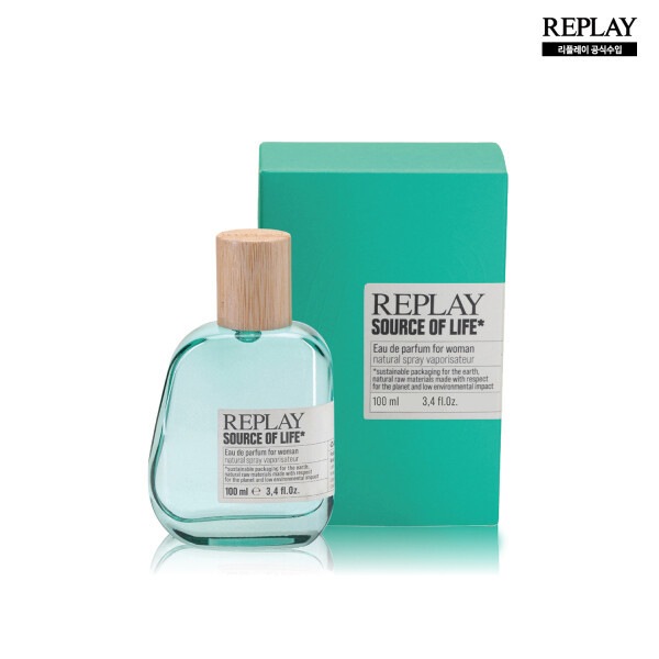 リプレイ ソースオブライフ フォーウーマン EDP 100ml 9,735円