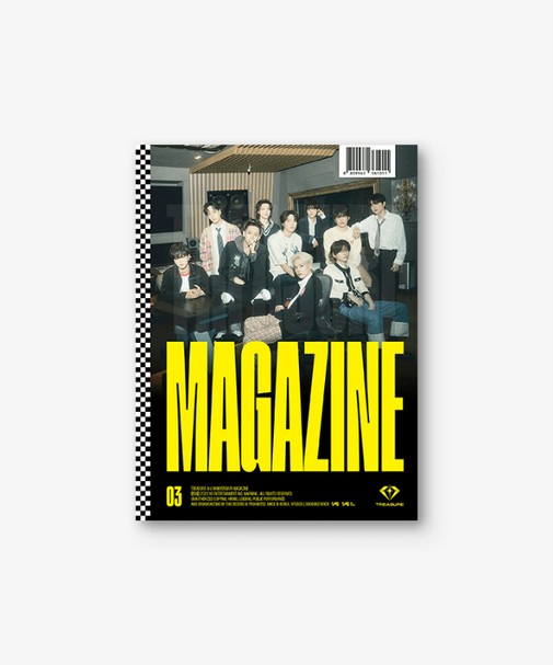 [正品] TREASURE- 3rd ANNIVERSARY MAGAZINE /