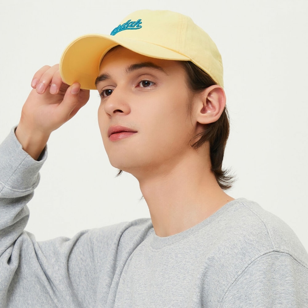 コダックアパレル レタリング リラックスフィット ボールキャップ YELLOW