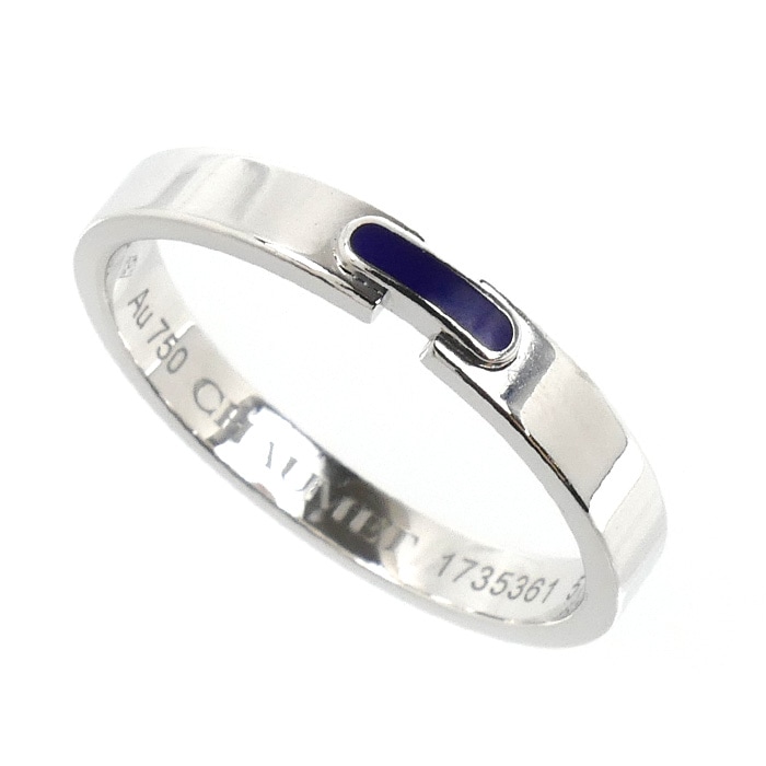 Chaumet ショーメ K18WG ホワイトゴールド リアン エヴィ ダンス ラッカー リング・指輪 16.5号 57 3.7g レディース 中古 美品