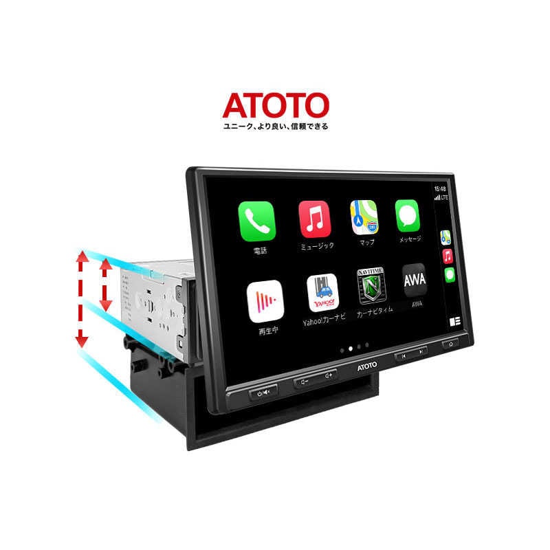 ATOTO　カーナビ ［10型］　F7G110XE-A