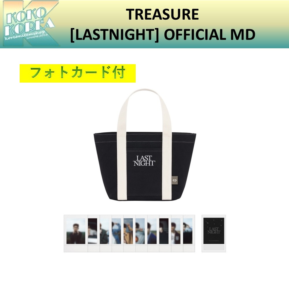 [予約] TREASURE [LASTNIGHT] OFFICIAL MD MINI CANVAS BAG 公式グッズ