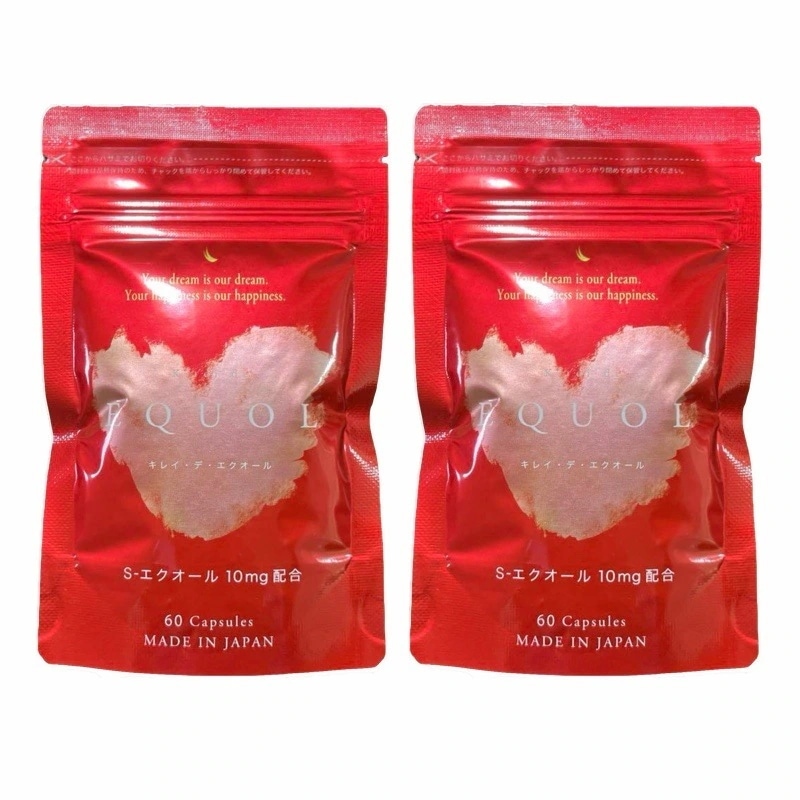 キレイデエクオール ウェルネスラボ 60粒 2袋 腸内環境 エクオール