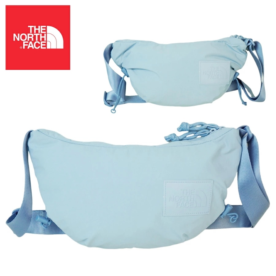 ノースフェイス THE NORTH FACE男女兼用 ショルダーバッグW NEVER STOP CROSSBODY ネバーストップ クロスボディSTEEL BLUE/I