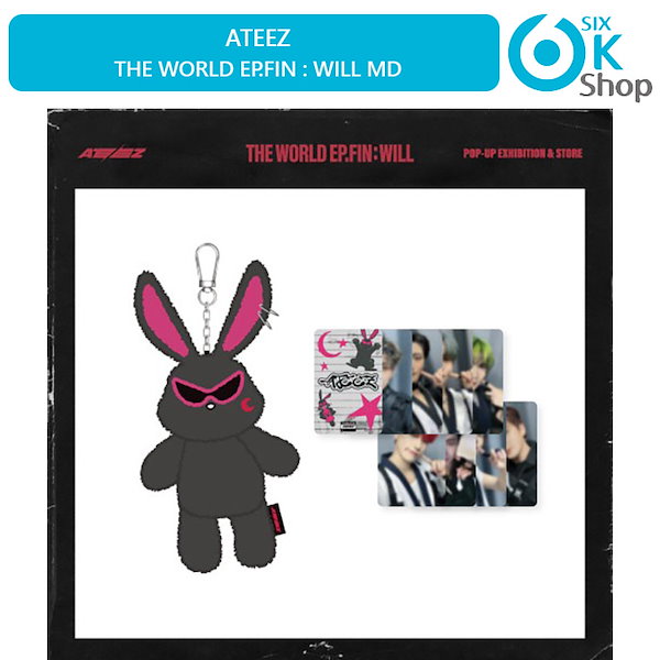 ATEEZ - Mito KEYRING [ THE WORLD EP.FIN : WILL MD ] 公式グッズ