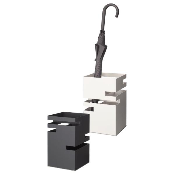 TETTO テット 傘立て おしゃれ スリム 玄関 アンブレラスタンド アンブレラホルダー 玄関収納 省スペース 傘入 白 グレー 9本収納