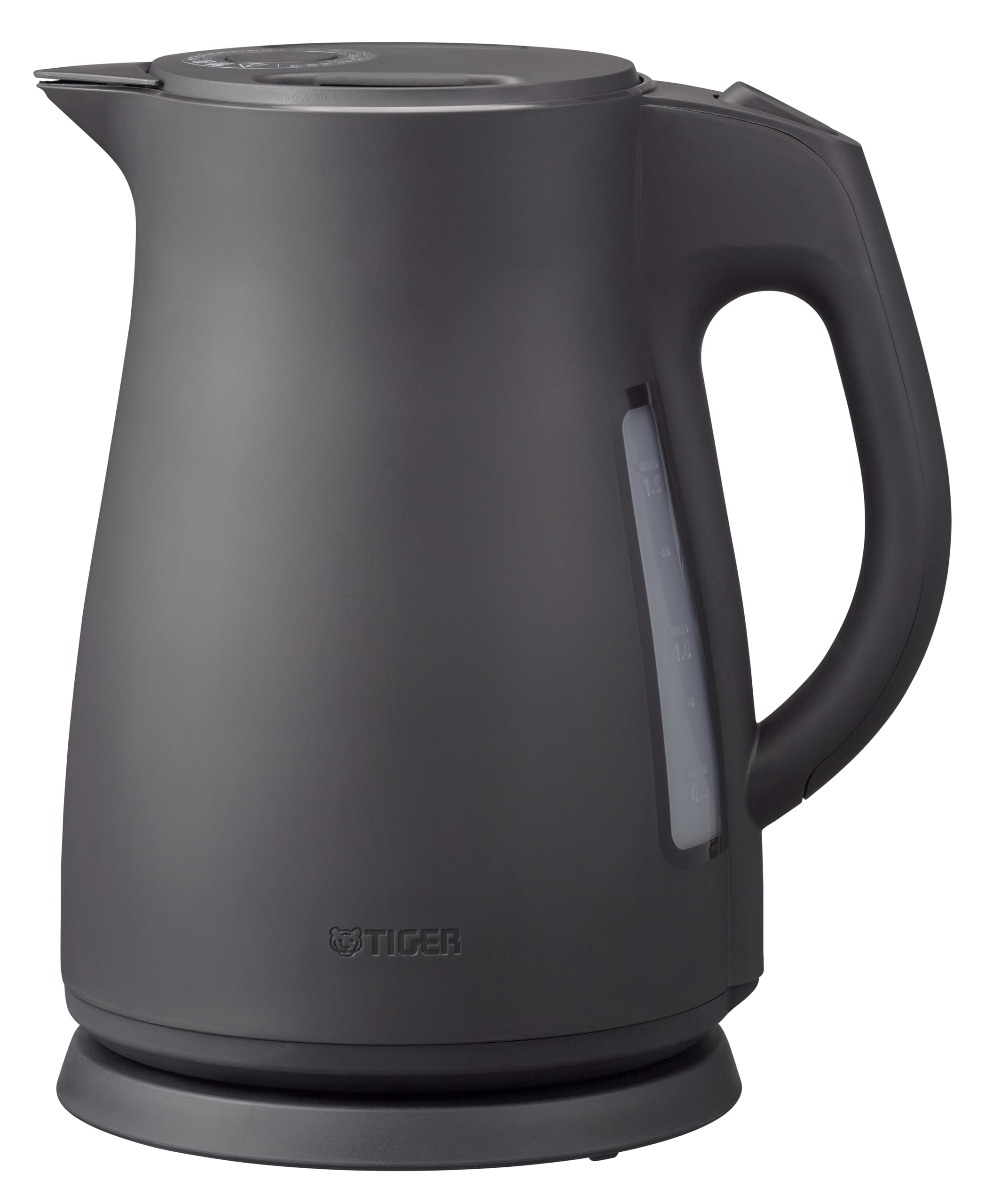 【WEB限定カラー】タイガー魔法瓶 電気ケトル 蒸気セーブ スゴ軽 湯沸かし 1.5L 転倒お湯漏れ防止 カラ炊き防止 軽量 コンパクト 驚速 ブラックPCT-N150 K