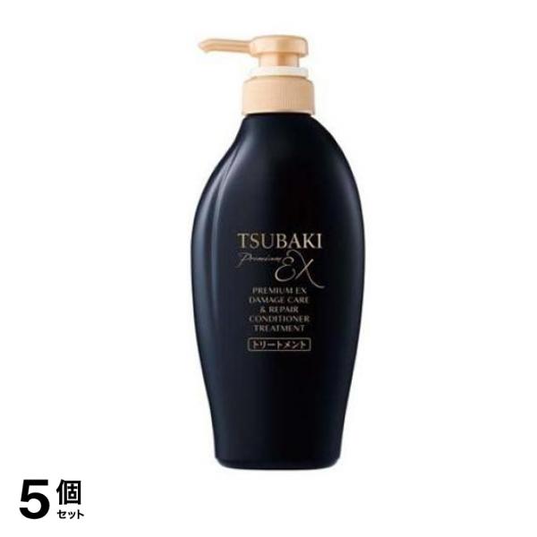 ツバキ(TSUBAKI) プレミアムEX ダメージケア&リペア トリートメント 450mL (本体) 5個セット