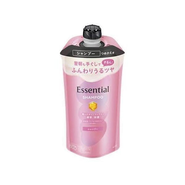 【24個セット】エッセンシャル ふんわりうるツヤ シャンプー つめかえ用 300ml[花王]