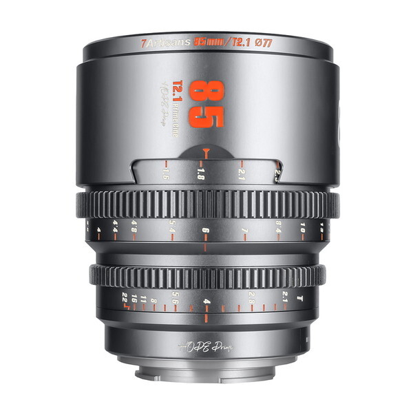 7A-HP85T21-X-T チタングレー HOPE Prime 単焦点レンズ (富士フイルムXマウント)