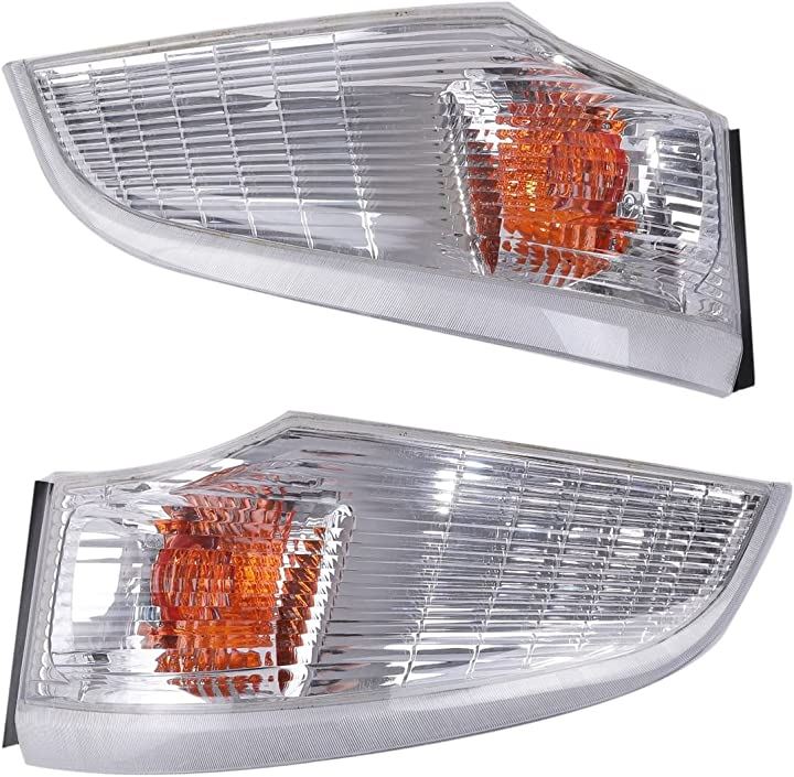 三菱 ふそう ジェネレーション キャンター 標準 ワイド ボディ ウインカー レンズ 左右セット リフレクター 反射板 なし 社外品