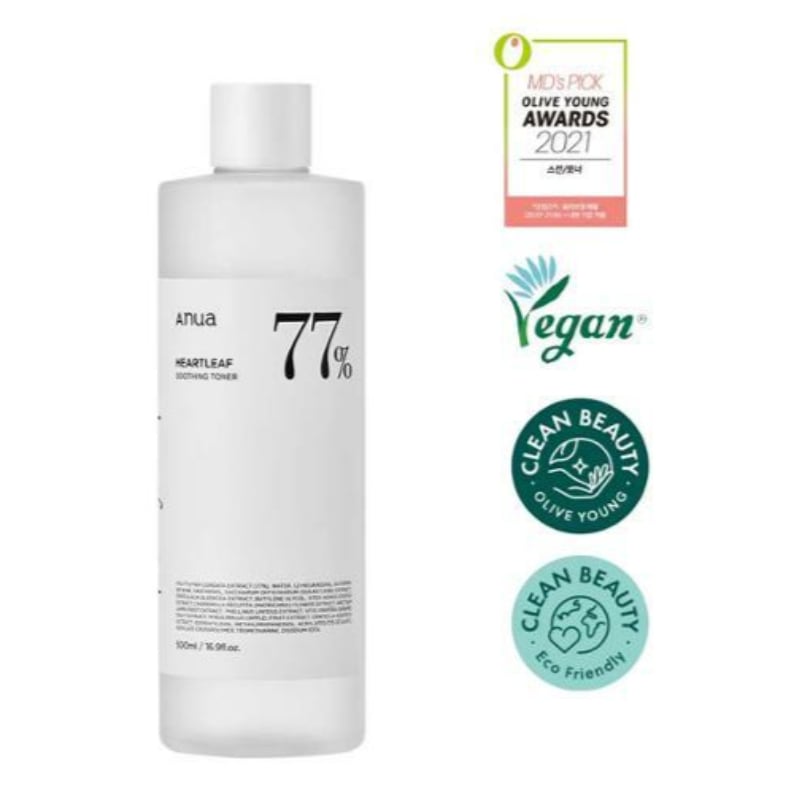 アノア ドクダミ77 トナー500ml