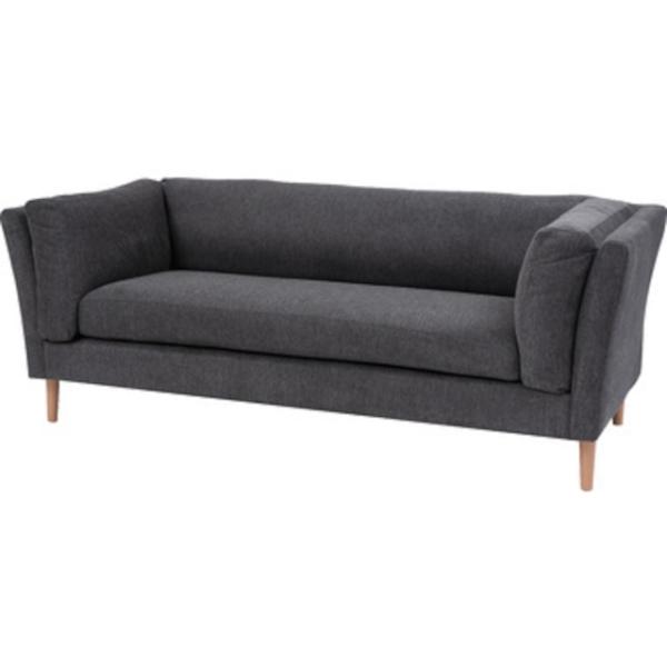 厚めのクッションでくつろげる北欧モダンな3人掛けソファ 北欧モダン 北欧 ナチュラル ソファ リビング