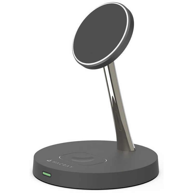 ROA　4in1 マグネット式マルチ充電スタンド ブラック HACRAY　HRT269CBKスマートウォッチ用アクセサリー