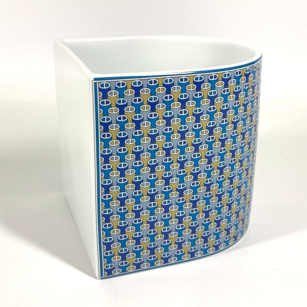 花瓶 TIE SET タイ・セット シェーヌダンクル フラワーベース インテリア 陶器 ブルー