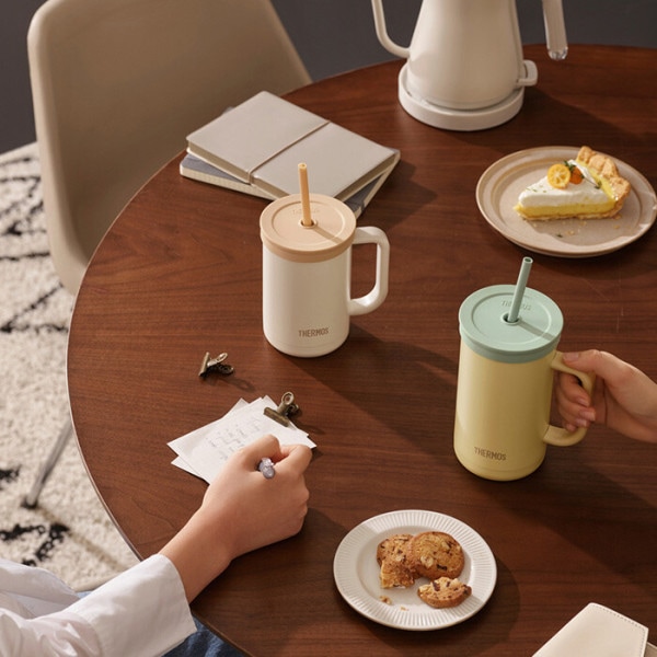 ザ コンパクト ストロー カップアンドタンブラー TKHA-600K / 24年5月新作