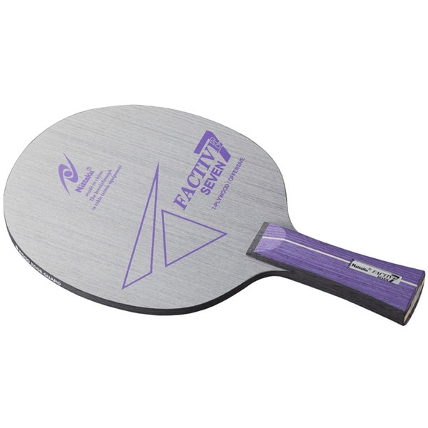 ニッタク Nittaku ファクティブ7 シェークハンド 攻撃用 フレア 卓球 ラケット NE6187