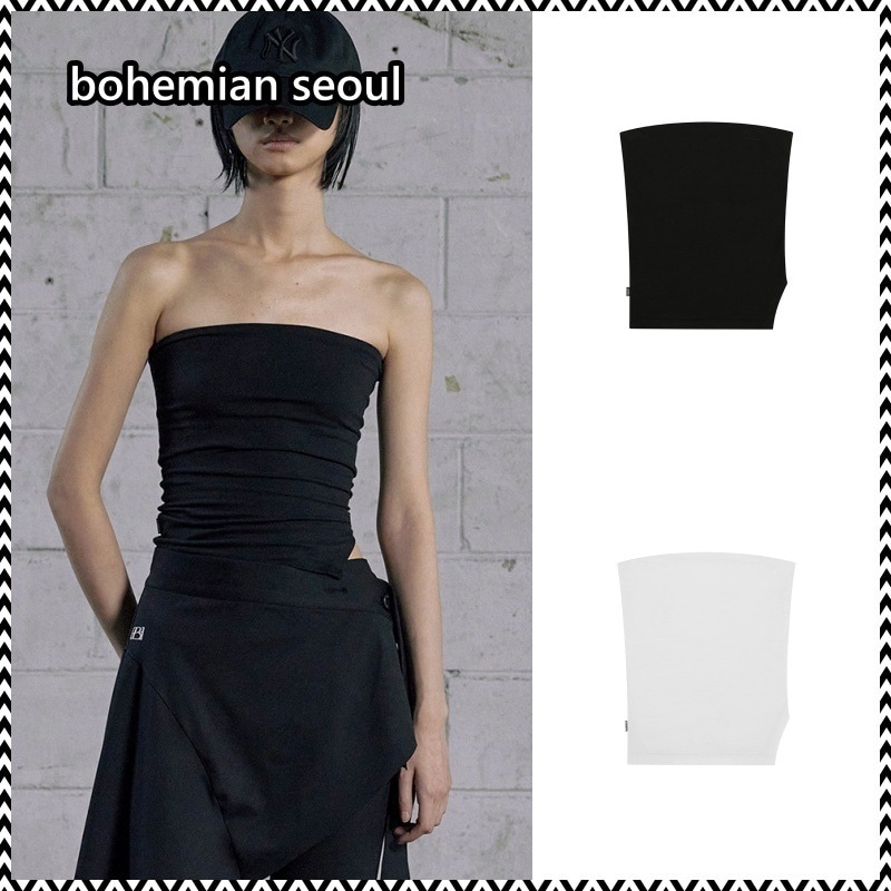 bohemian seoul BASIC SLIT TUBE TOP