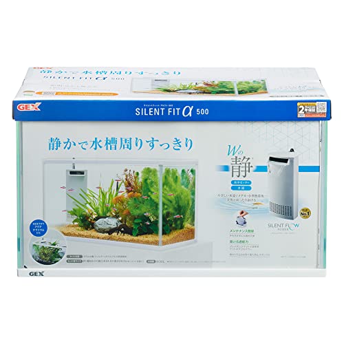 GEX AQUARIUM サイレントフィット アルファ 500 静音・省電力フィルター付