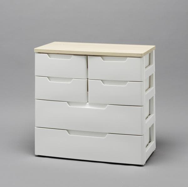 アイリスオーヤマ MUチェスト MU-7224 ホワイト/ペア